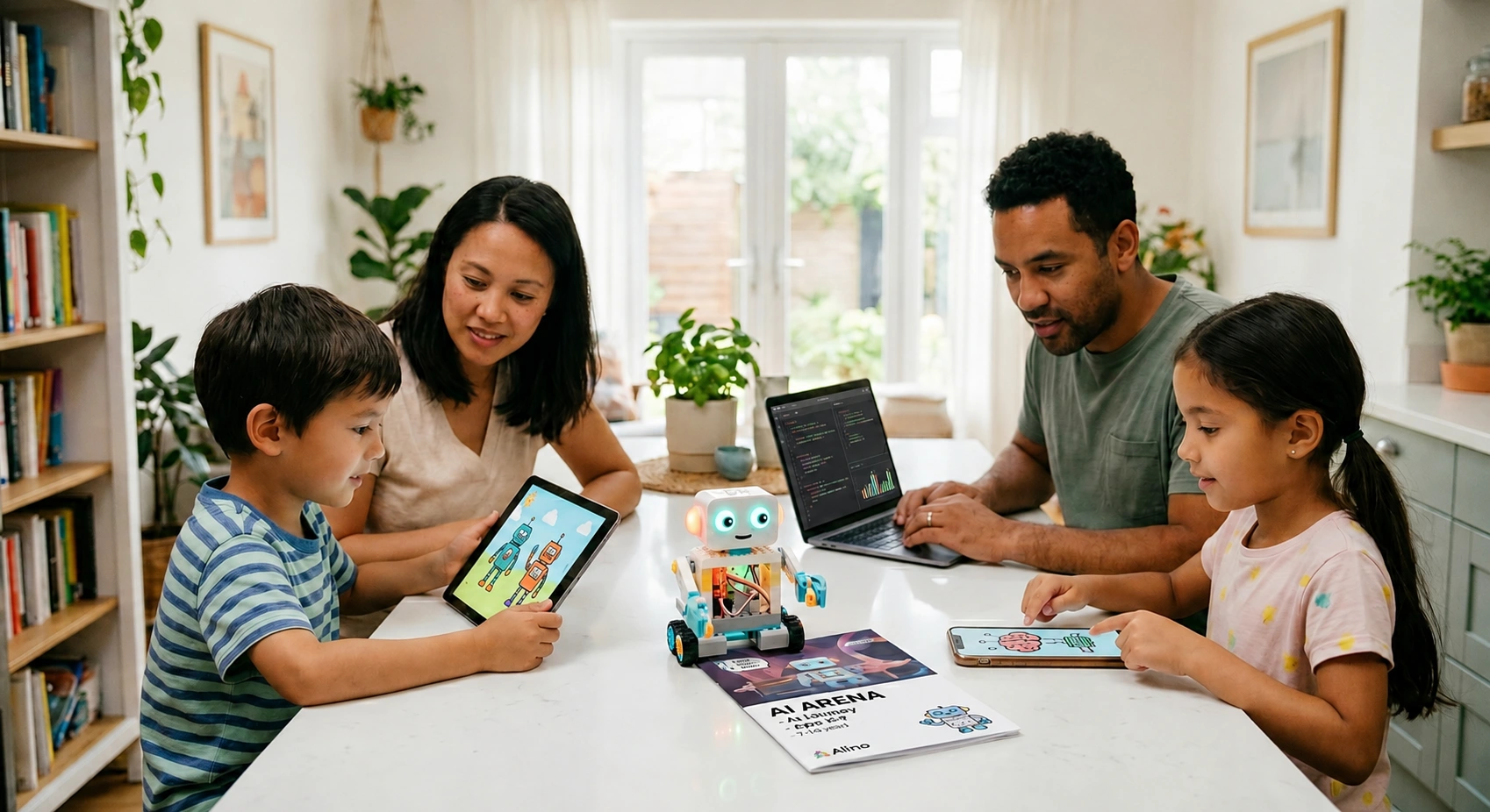 The Robot That Learns: Explaining AI to Your 6-Year-Old