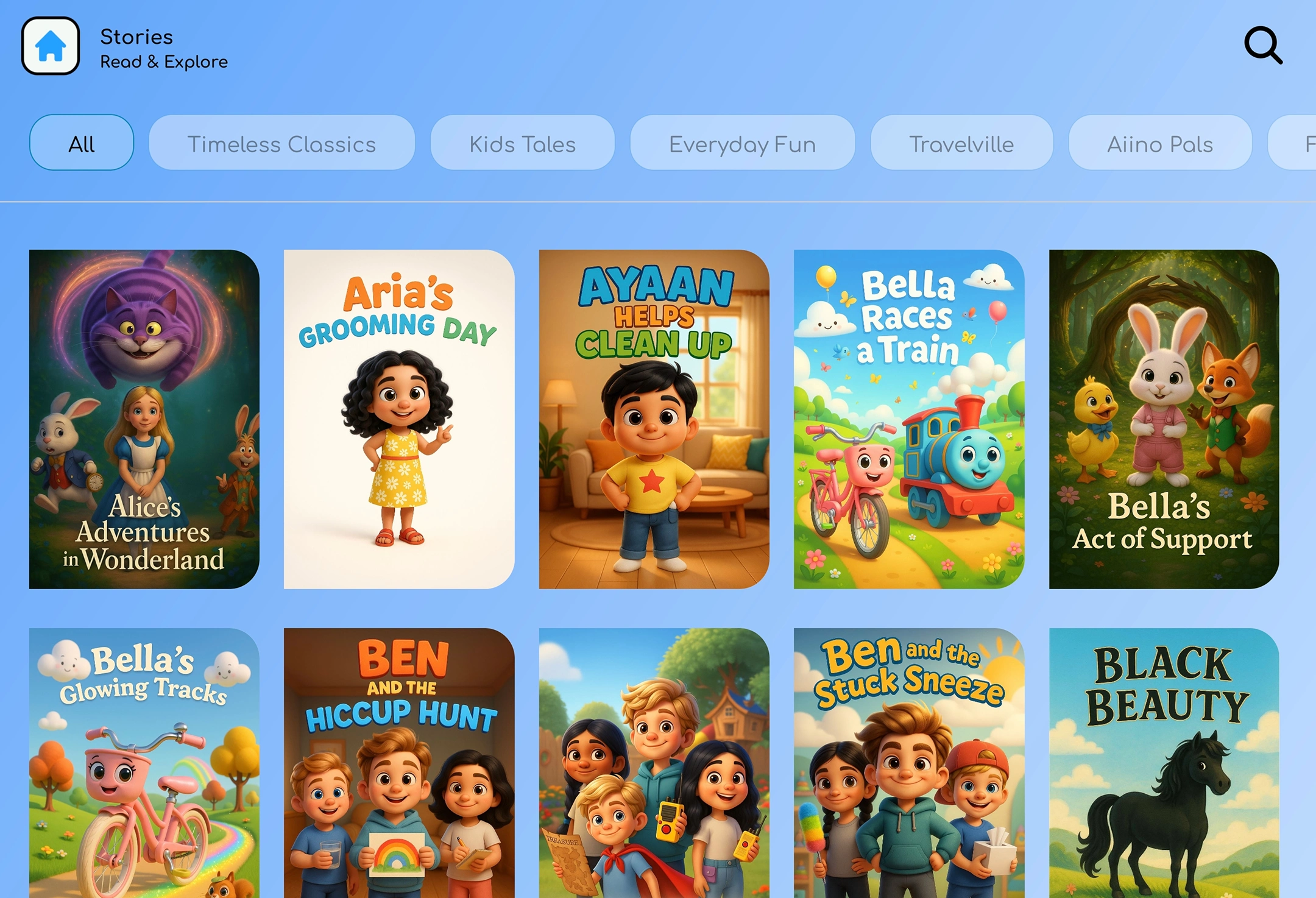 Interactive Stories preview 1